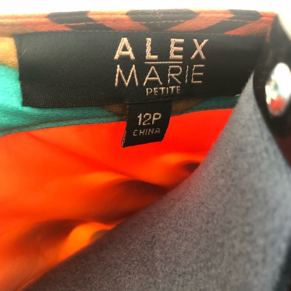 Alex Marie work or summer Dress 12p - Picture 6 of 8